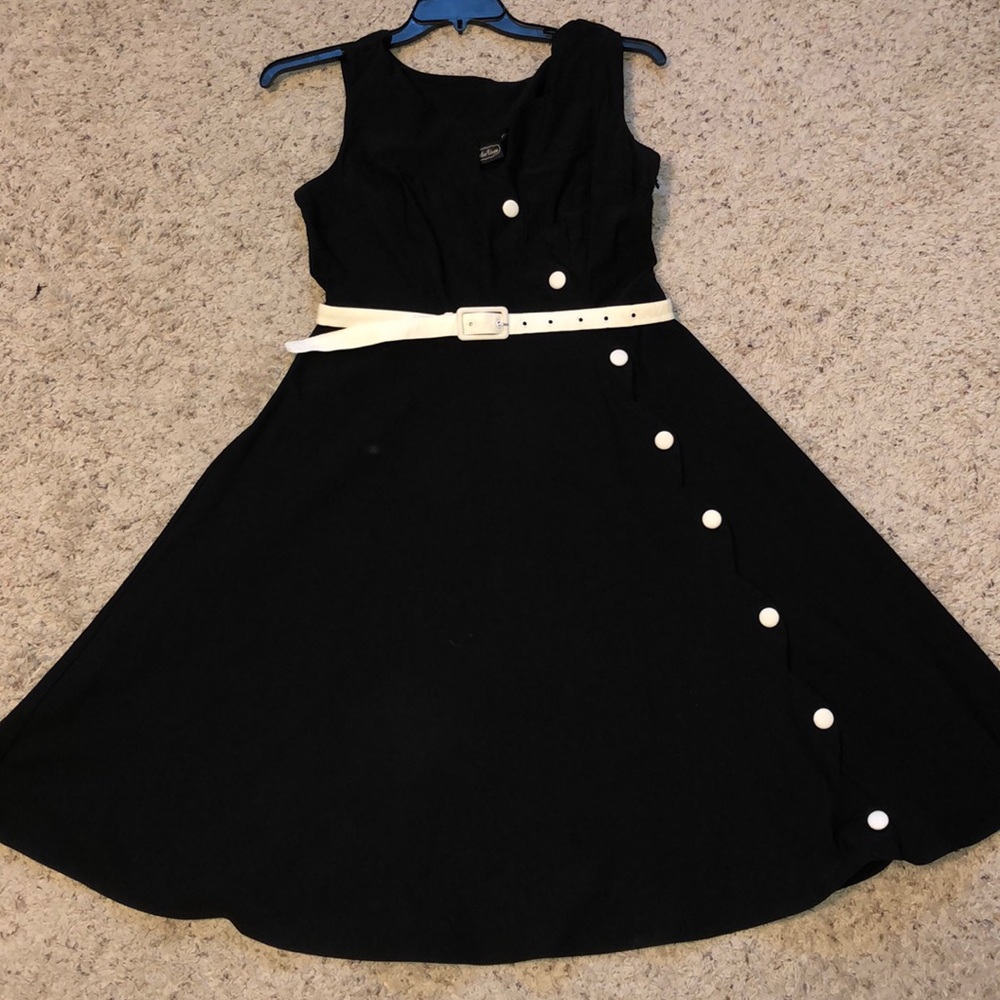 Voodoo Vixen Pinup Midi Dress